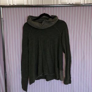 Free People cowl neck long sleeveT